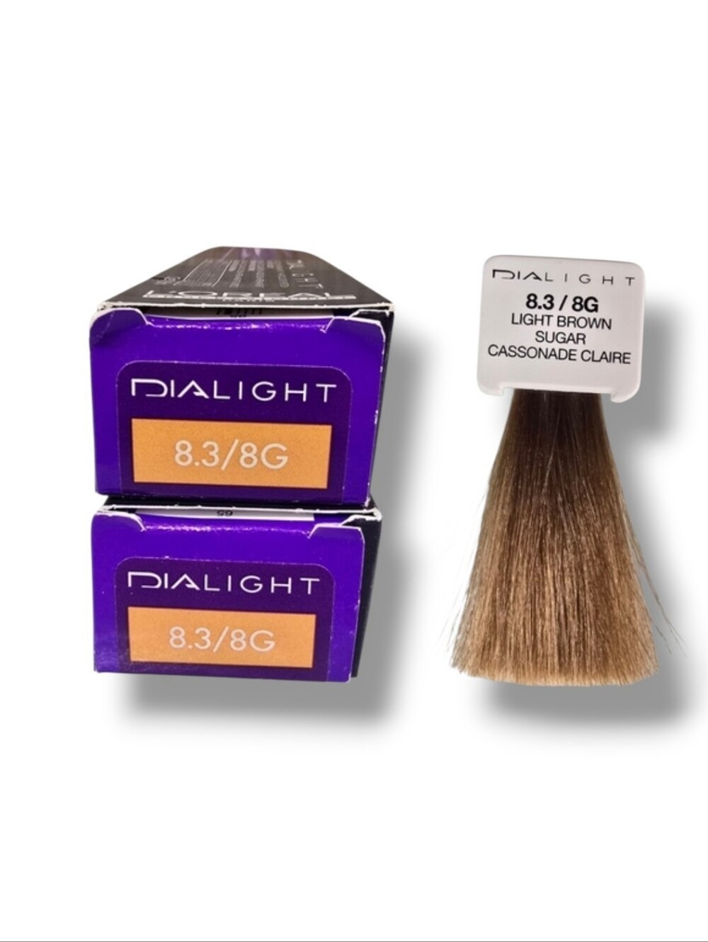 L'Oreal Professionnel DIALight 2 Tubes Ammonia-Free 8.3/8G Light Brown Sugar